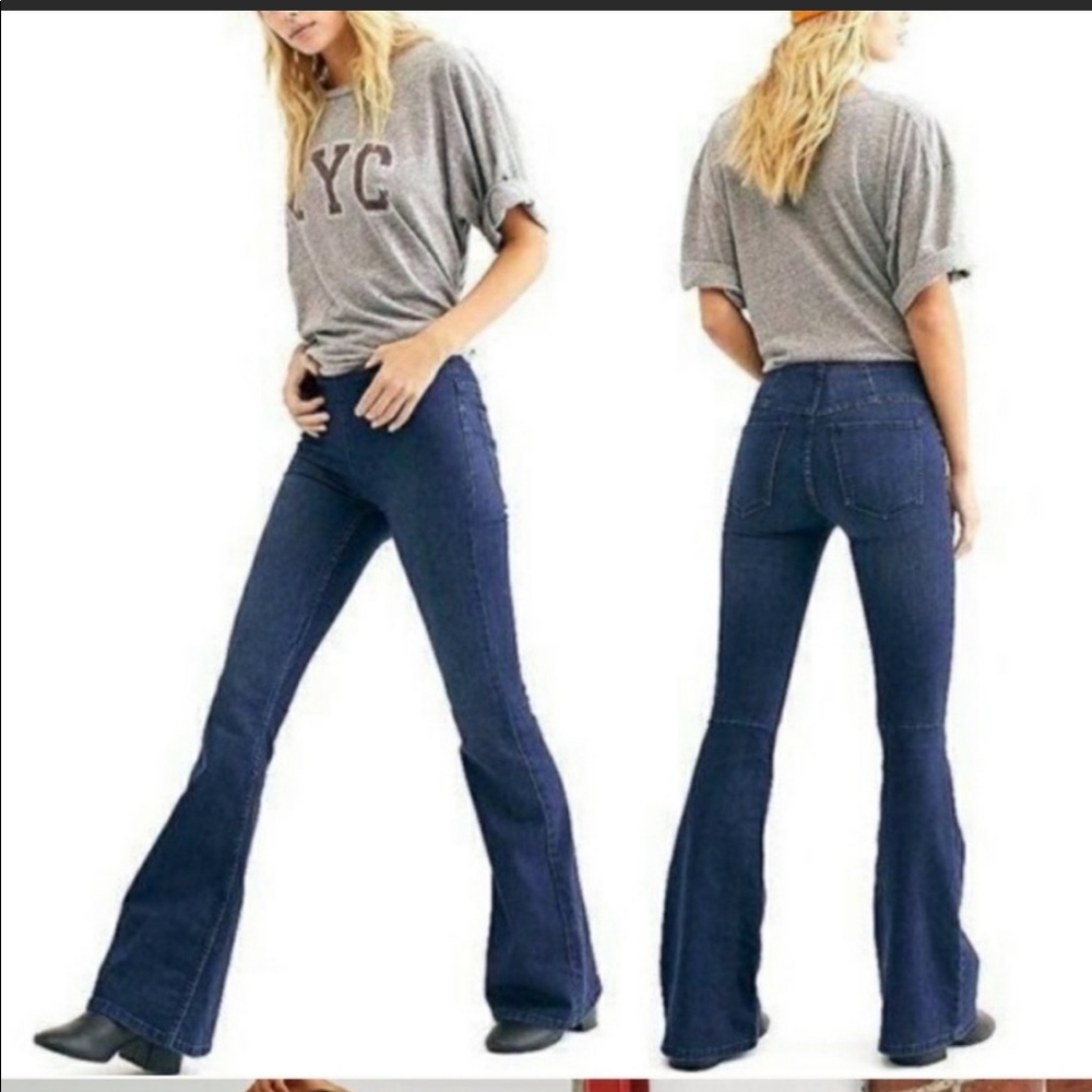 Free People Penny Pull on Flare size 27